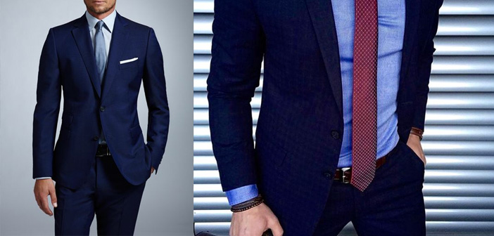 Shirt Choices for Blue Suits